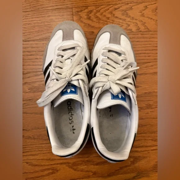 Adidas Samba OG Shoes Women’s 7.5 Men’s 6.5 Cloud White / Core Black / gum - Picture 10 of 10